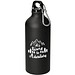 Aluminiumflasche Sporty 0,6 l matt, schwarz