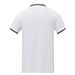 Amarago Polo mit abgesetztem Rand für Herren, weiss, 3XL