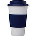 Americano® 350 ml Isolierbecher mit Schutzring, blau