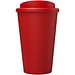 Americano® Eco 350 ml recycelter Becher, rot