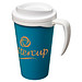Americano Grande Isolierbecher, 350 ml, türkisblau,weiss