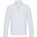 Apollo 245 g/m² Langarm Poloshirt Unisex mit Reißverschluss, weiss, L