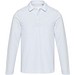Apollo 245 g/m² Langarm Poloshirt Unisex, weiss, XXS