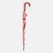 Automatik-Stockschirm, Rot/Weiß