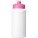 Baseline® Plus 500 ml Flasche mit Sportdeckel, weiß/rosa