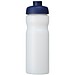 Baseline® Plus 650 ml Sportflasche mit Klappdeckel, transparent/blau