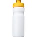 Baseline® Plus 650 ml Sportflasche mit Klappdeckel, weiß/gelb