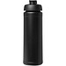 Baseline® Plus 750 ml Flasche mit Klappdeckel, schwarz/schwarz