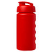 Baseline Plus grip Sportflasche mit Klappdeckel, 500 ml, rot Baseline Plus grip Sportflasche mit Klappdeckel, 500 ml, rot