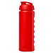 Baseline Plus grip Sportflasche mit Klappdeckel, 750 ml, rot Baseline Plus grip Sportflasche mit Klappdeckel, 750 ml, rot