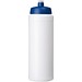 Baseline® Plus grip 750 ml Sportflasche mit Sportdeckel, weiß/blau