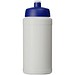 Baseline Recycelte Sportflasche, 500 ml, weiß/blau