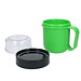 Becher mit Aufsatz Urban, 520 ml, grün Becher mit Aufsatz Urban, 520 ml, grün