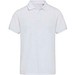 Beryl 220 g/m² Kurzärmeliges Poloshirt Bio-Recyclingmaterial (OCS), unisex, weiss, 4XS