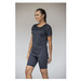 Borax Cool Fit T-Shirt aus recyceltem  GRS Material für Damen, navy, S