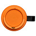 Brite-Americano Grande Isolierbecher, 350 ml, schwarz,orange