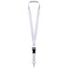 Bucks Sublimation Lanyard mit Schnappverschluss, schwarz, 25mm