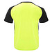 Bugatti T-Shirt Unisex aus recyceltem Material, Fluor Yellow / schwarz, L