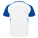 Bugatti T-Shirt Unisex aus recyceltem Material, weiß / royalblau, 2XL