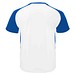 Bugatti T-Shirt Unisex aus recyceltem Material, weiß / royalblau, L