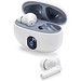 CAETANO. Wireless Earphones aus Recyceltes ABS (100% rABS) mit 4 Stunden Akkulaufzeit, Weiß