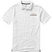 ELEVATE Herren Poloshirt Calgary, weiß,dunkelblau, XL ELEVATE Herren Poloshirt Calgary, weiß,dunkelblau, XL