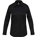 Citrine 185 g/m² Twill Bluse, schwarz, XL