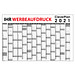 Clever-Plan-Wandplaner 2021, abwaschbar, schwarz/grau Clever-Plan-Wandplaner 2021, abwaschbar, schwarz/grau