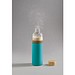 DAKAR. Flasche aus Bambus und Borosilikatglas 600 ml, Hellblau