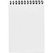 Desk-Mate® A6 Notizbuch mit Spiralbindung, weiß/schwarz, 50 pages