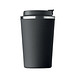 Doppelwandiger Becher 350ml BRACE, Schwarz