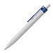 Druckkugelschreiber aus Kunststoff mit Clip Fingerzeig, blaue Mine, blau Druckkugelschreiber aus Kunststoff mit Clip Fingerzeig, blaue Mine, blau