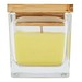 Duftkerze GLOW,gelb / Zitrone