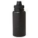 Dupeca 840 ml RCS-zertifizierte Isolierflasche aus Edelstahl, schwarz