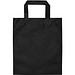 Ecoseal 3 L Mini Tragetasche aus GRS Recyclingmaterial, schwarz
