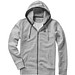 ELEVATE Herren Kapuzensweatjacke Arora, grau meliert, XL