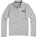 ELEVATE Herren Langarm Poloshirt Oakville, grau meliert, S ELEVATE Herren Langarm Poloshirt Oakville, grau meliert, S
