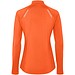 Estambul Half-Zip Sweatshirt für Damen, Fire orange, 2XL