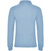 Estrella Langarm Poloshirt für Damen, himmelblau, S