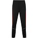 Evans Trainingsanzug Unisex, schwarz/rot, S