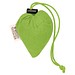 Faltbare Einkaufstasche aus Baumwolle, apfelgrün