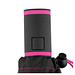 FARE® Automatik Taschenschirm Stylo, schwarz/magenta