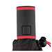 FARE® Automatik Taschenschirm Stylo, schwarz/rot