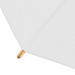 FARE® AC-Midsize-Bambus-Stockschirm ÖkoBrella, weiß