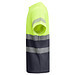 Funktionsshirt Tauri mit kurzen Ärmeln, XXXL, bleigrau/fluor yellow
