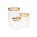 Glasbehälter Bamboo, 0,65 l, transparent Glasbehälter Bamboo, 0,65 l, transparent