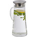 Glaskaraffe mit Deckel aus Edelstahl, 1.400 ml, transparent Glaskaraffe mit Deckel aus Edelstahl, 1.400 ml, transparent