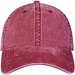 Grafton Kappe mit 6 Segmenten washed, bordeaux