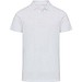 Graphite 180 g/m² Kurzärmeliges Poloshirt Bio Baumwolle (OCS), unisex, weiss, XS