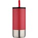 Grayson 480 ml RCS recycelter Isolierbecher mit Trinkhalm, rot